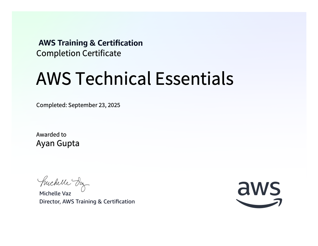AWS Technical Essentials